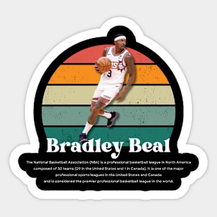 Bradley Beal Vintage V1 Sticker